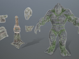 Monster 3D 모델