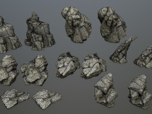 Rocks 3D Model