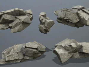 Rocks 3D Model