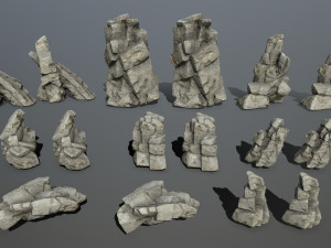 Rocks Model 3D