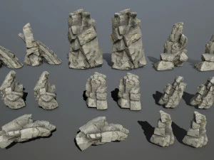 Rocks 3D Model