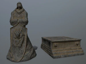 Statua 3 Modello 3D