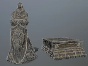 Statue 3 3D Model
