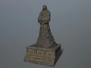 Statue 4 3D Model