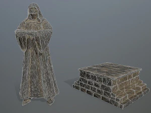 Statua 1 Modello 3D