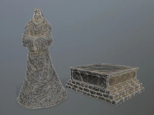 Statue 2 3D Model
