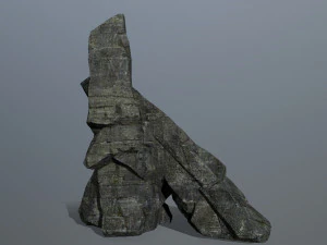 Cliff rocks 3D Model