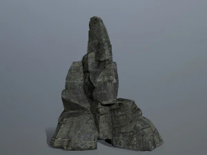 Cliff rocks 3D Model