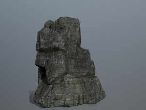 Cliff rocks 3D 模型