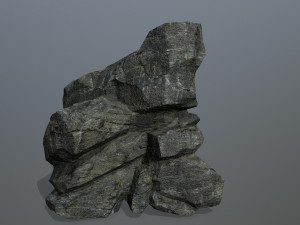 Cliff rocks 3Dモデル