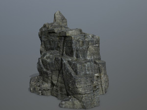Cliff rocks 3Dモデル