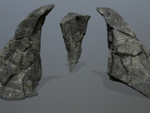 Cliff rocks 3Dモデル