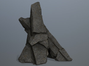 Cliff rocks 3D 모델