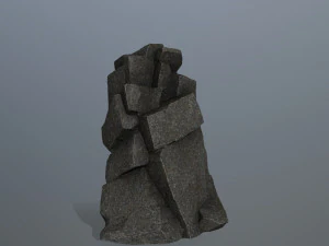 Cliff rocks 3D Model