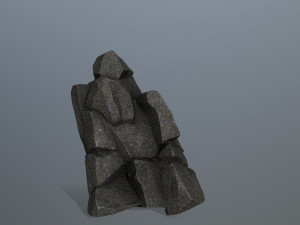 Cliff rocks 3D 모델