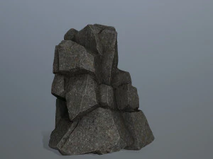 Cliff rocks 3D Model