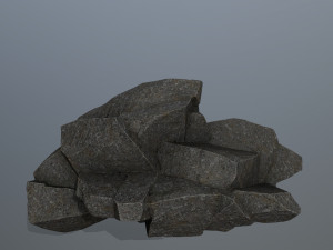 Cliff rocks 3D 모델