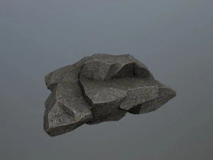 Cliff rocks 3D Model