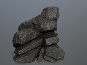 Cliff rocks Modèle 3D