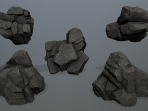 Cliff rocks Modèle 3D