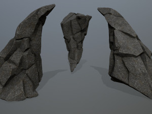 Cliff rocks Modèle 3D