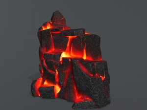 Lava rocks Modelo 3D