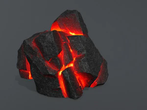 Lava rocks 3D Model