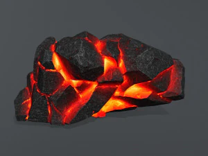 Lava rocks 3D Model