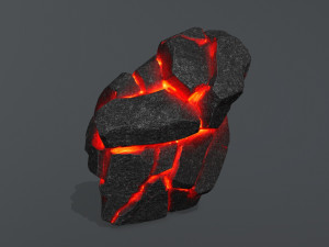 Lava rocks Modelo 3D