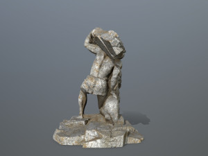 HerculesandLion 3D Model