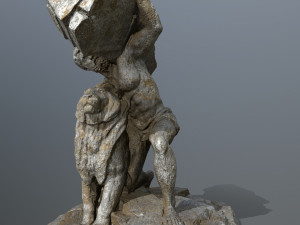 HerculesandLion 3D Model
