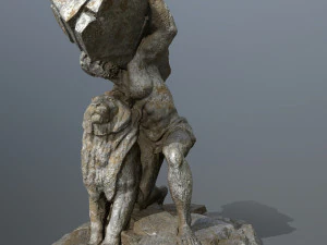 HerculesandLion 3D Model