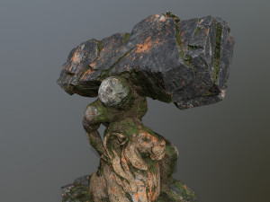 HerculesandLion 3D Model