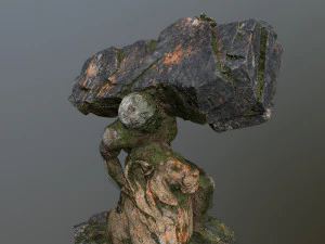 HerculesandLion 3D Model