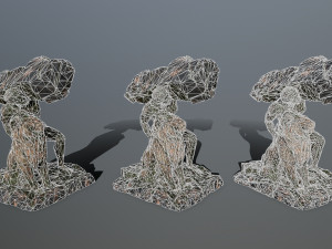 HerculesandLion 3D Model