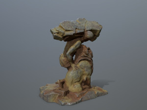 HerculesandLion 3Dモデル