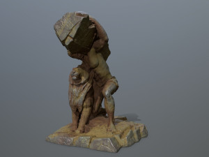 HerculesandLion 3Dモデル
