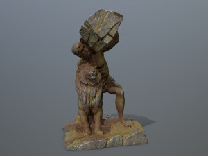 HerculesandLion 3Dモデル