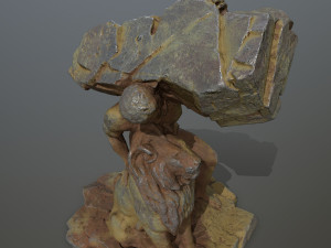 HerculesandLion 3Dモデル