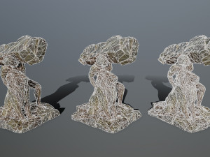 HerculesandLion 3Dモデル