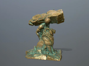 HerculesandLion 3D Model