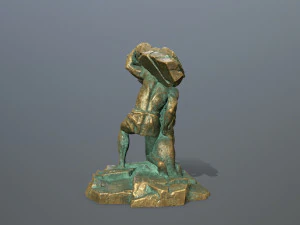 HerculesandLion 3D Model