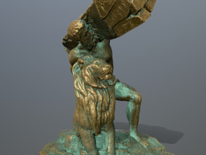 HerculesandLion 3D Model