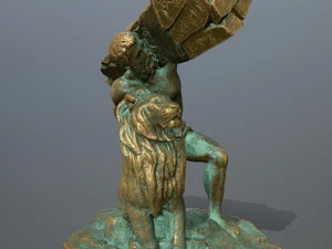 HerculesandLion 3D Model
