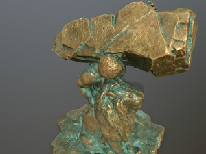 HerculesandLion 3D Model