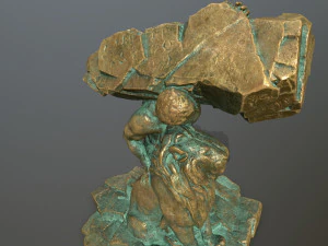 HerculesandLion 3D Model