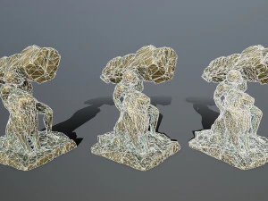 HerculesandLion 3D Model