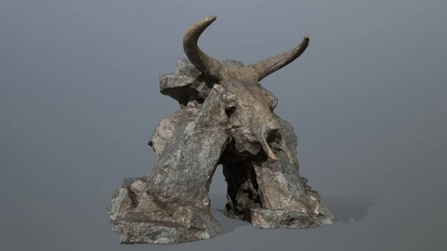 SkullGate 3D Model .c4d .max .obj .3ds .fbx .stl .blend