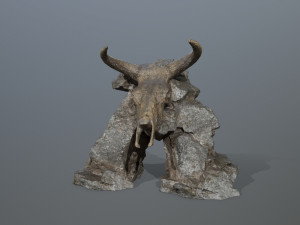 SkullGate 3D Model