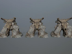 SkullGate 3D Model